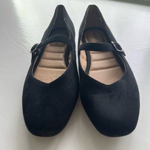 Cynthia Rowley black Mary Jane ballet flat